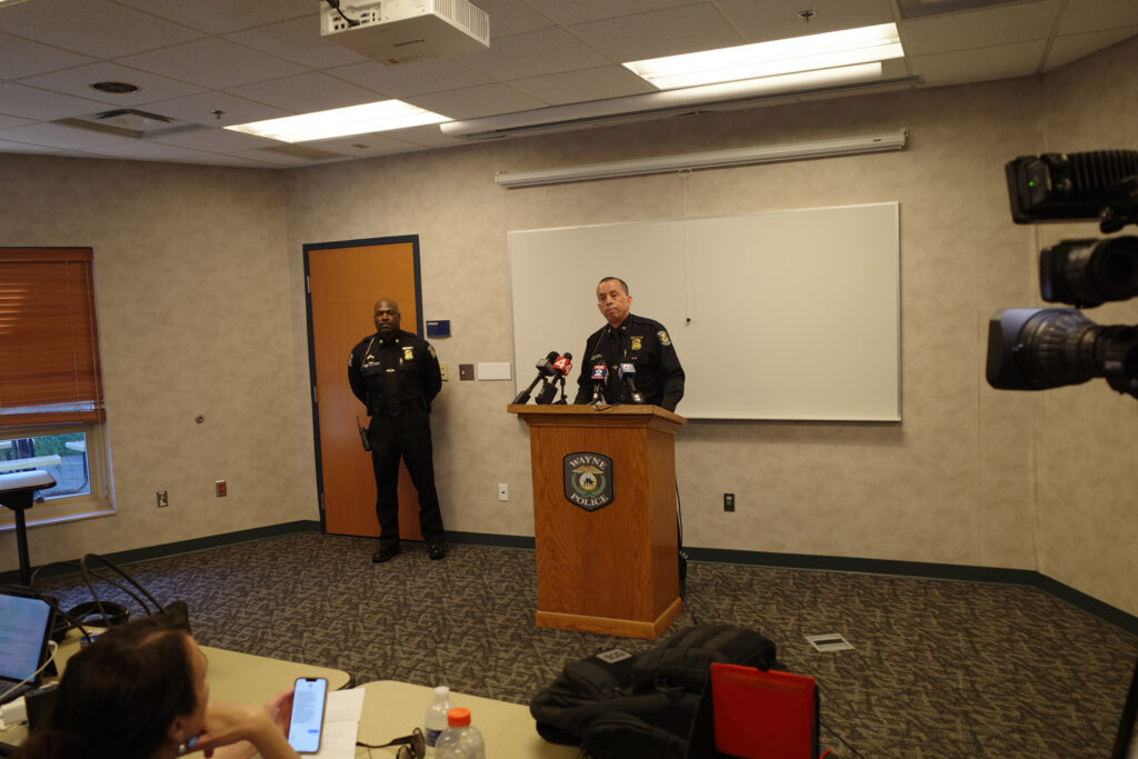 police press conference