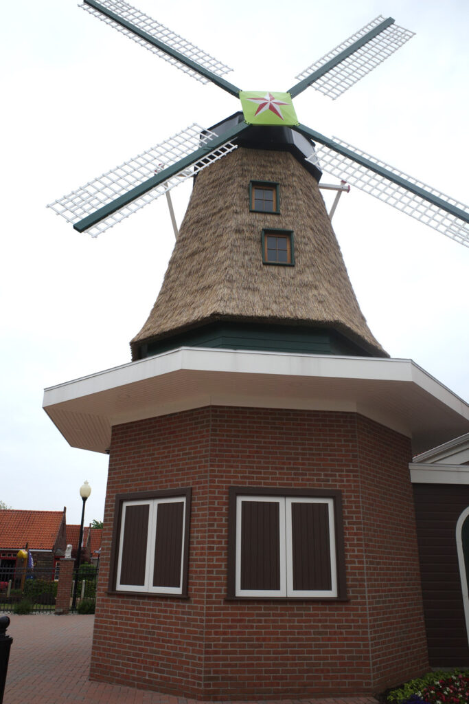dutch windmill replica