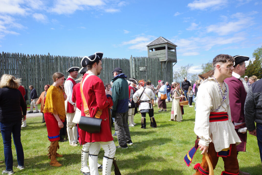 Fort Michilimackinac reenactment