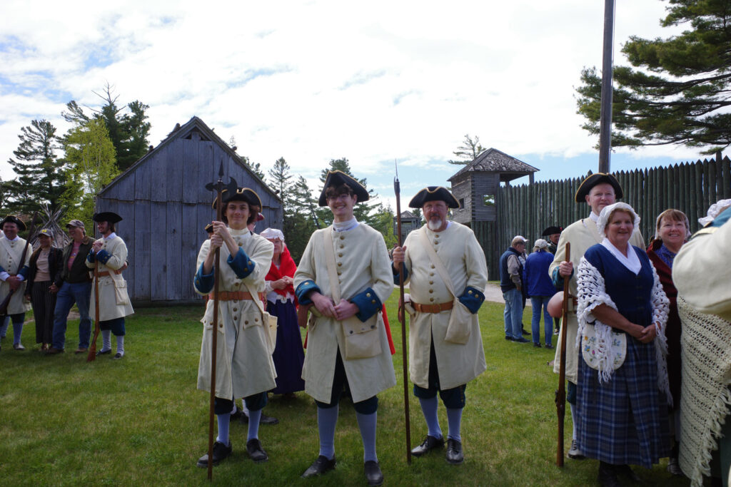 Fort Michilimackinac reenactment
