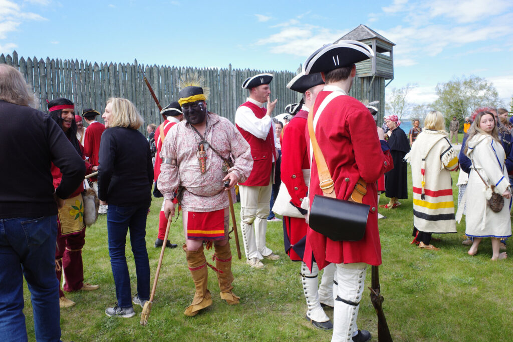 Fort Michilimackinac reenactment