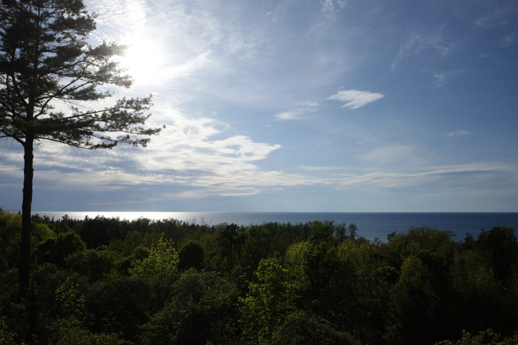 view of lake