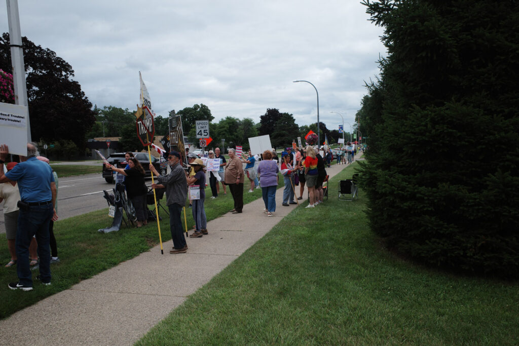 boomer protestors