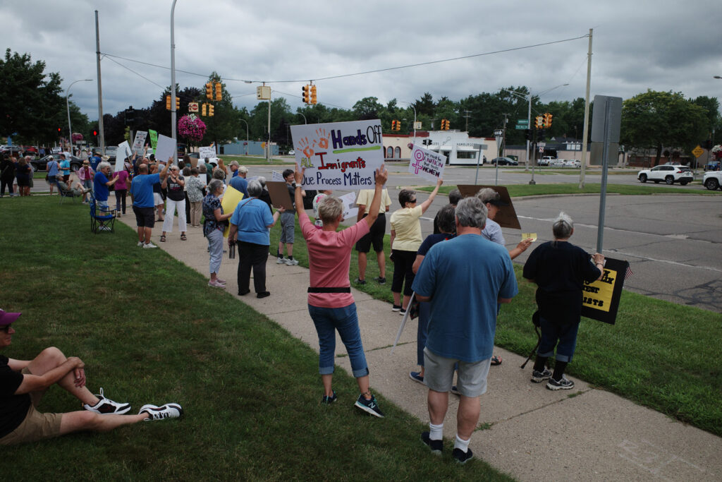 boomer protestors
