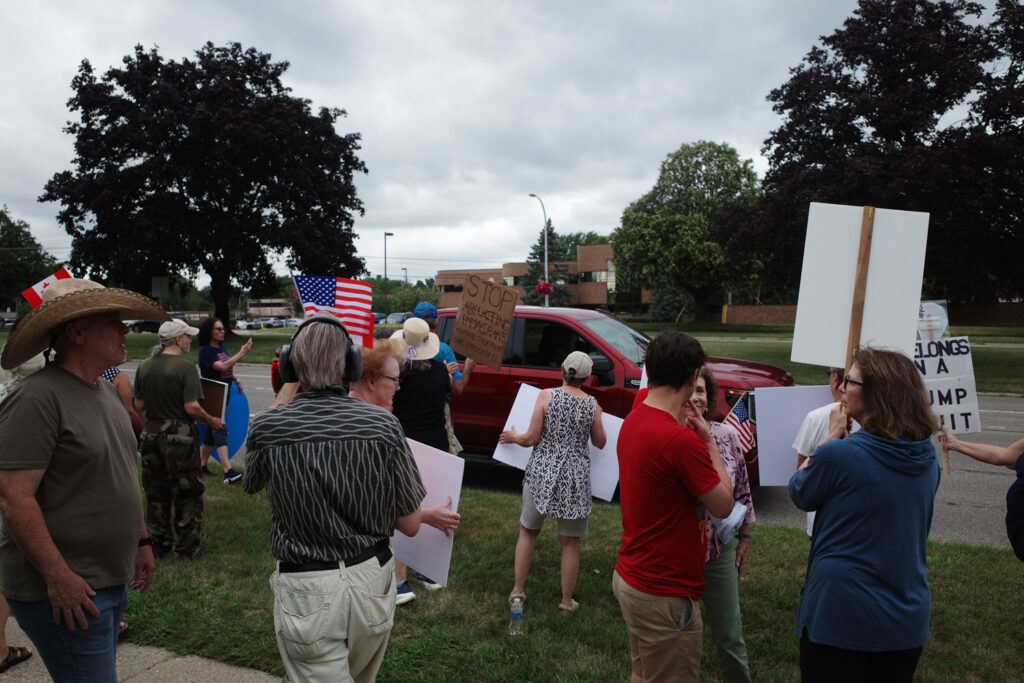 boomer protestors