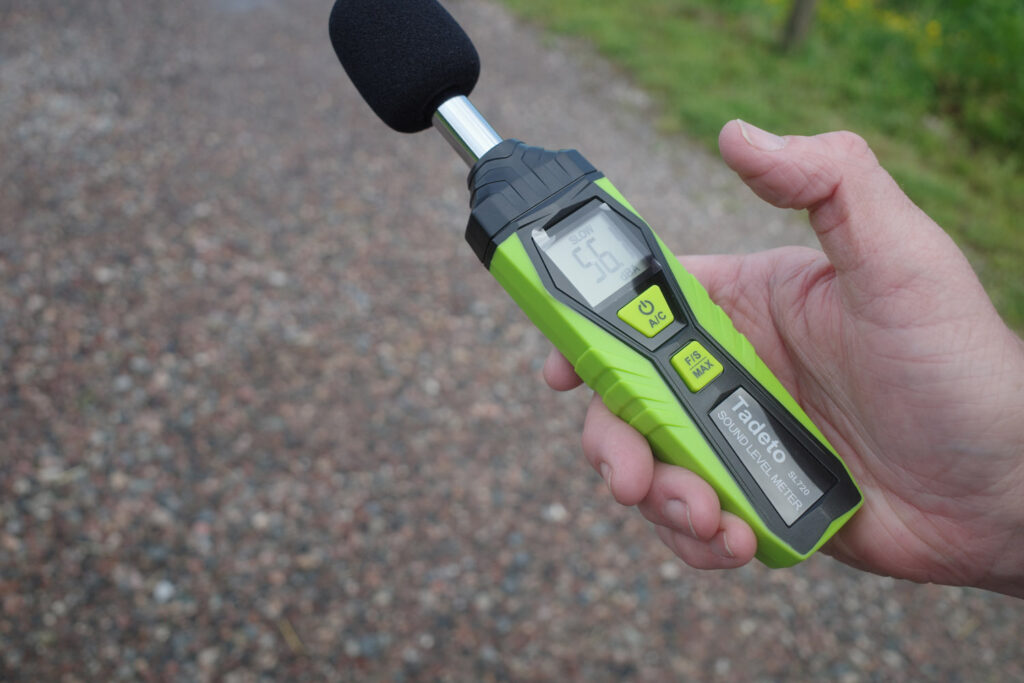decibel reader