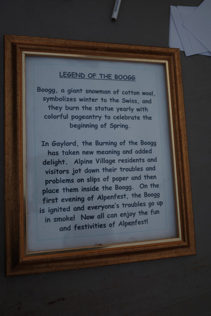 burning of the boog festival