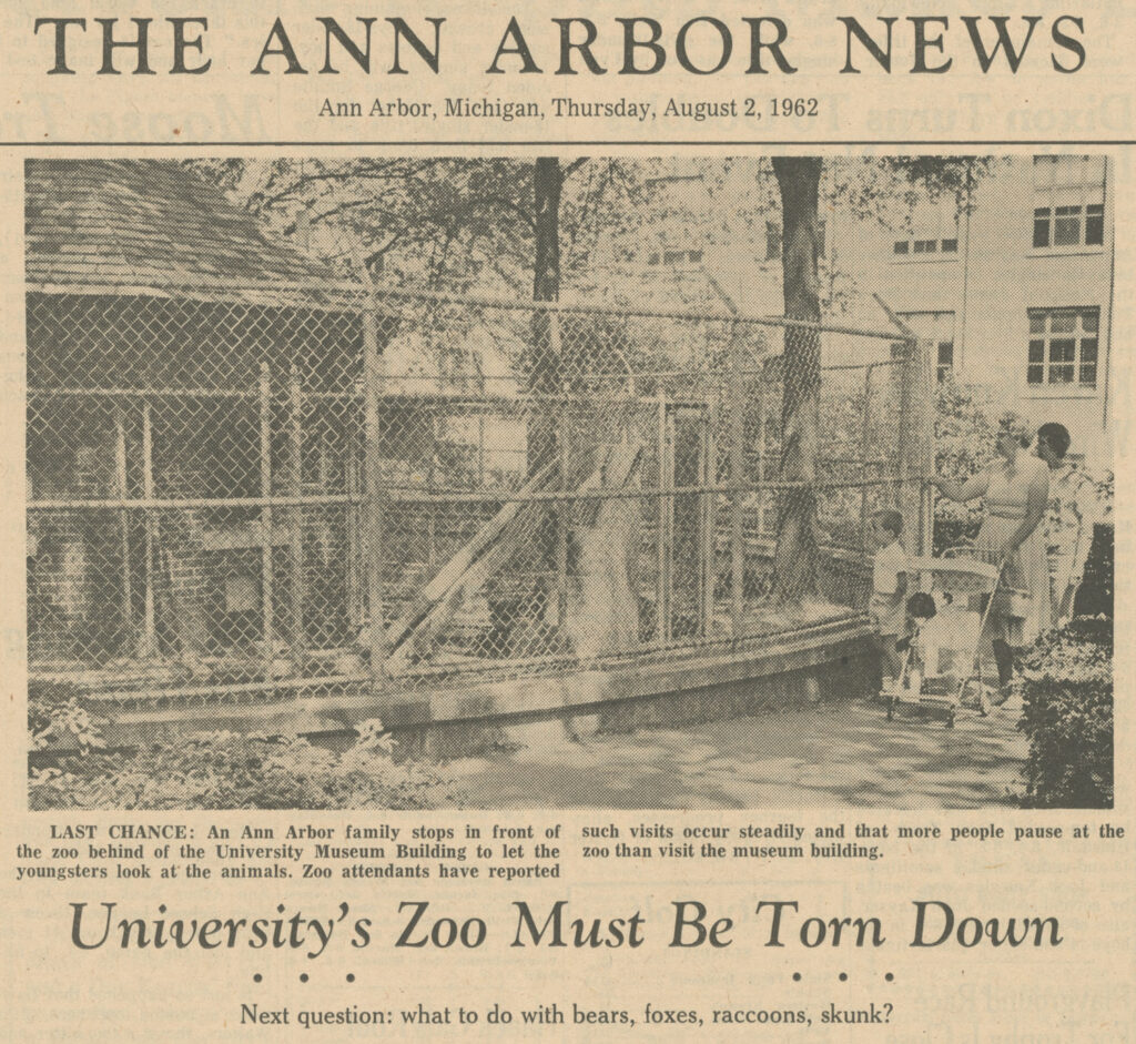 university of michigan zoo
