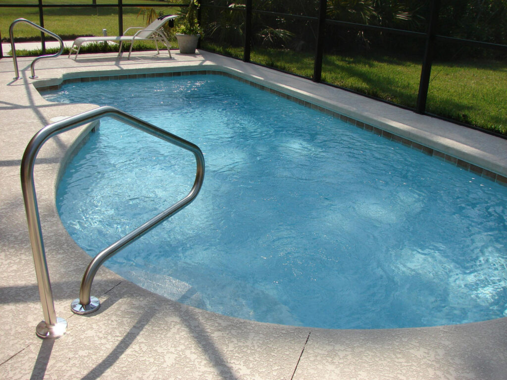 in ground pool
