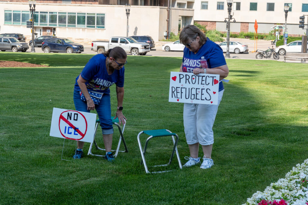 lansing protests