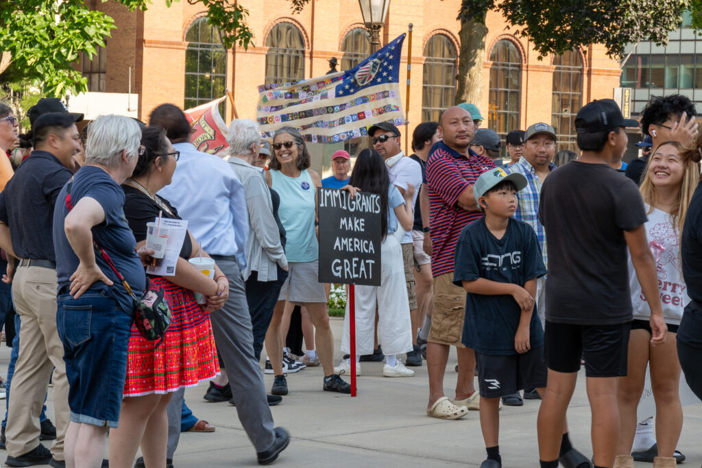lansing protests