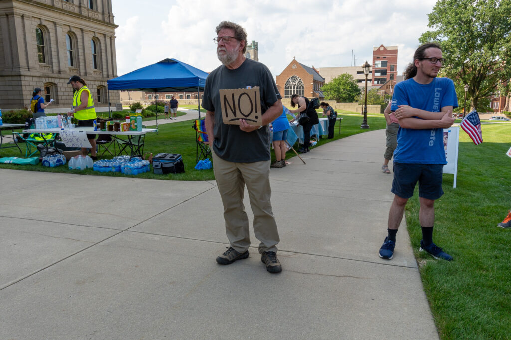 lansing protests