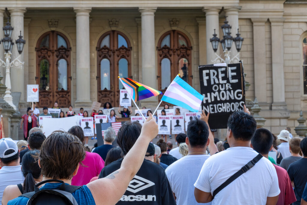 lansing protests