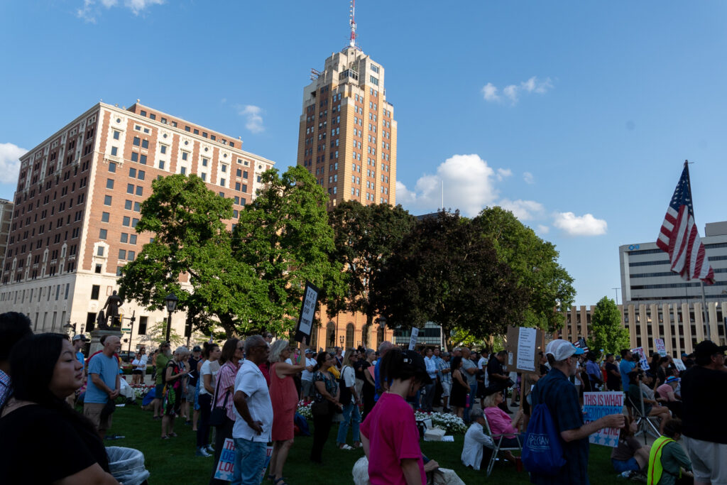 lansing protests