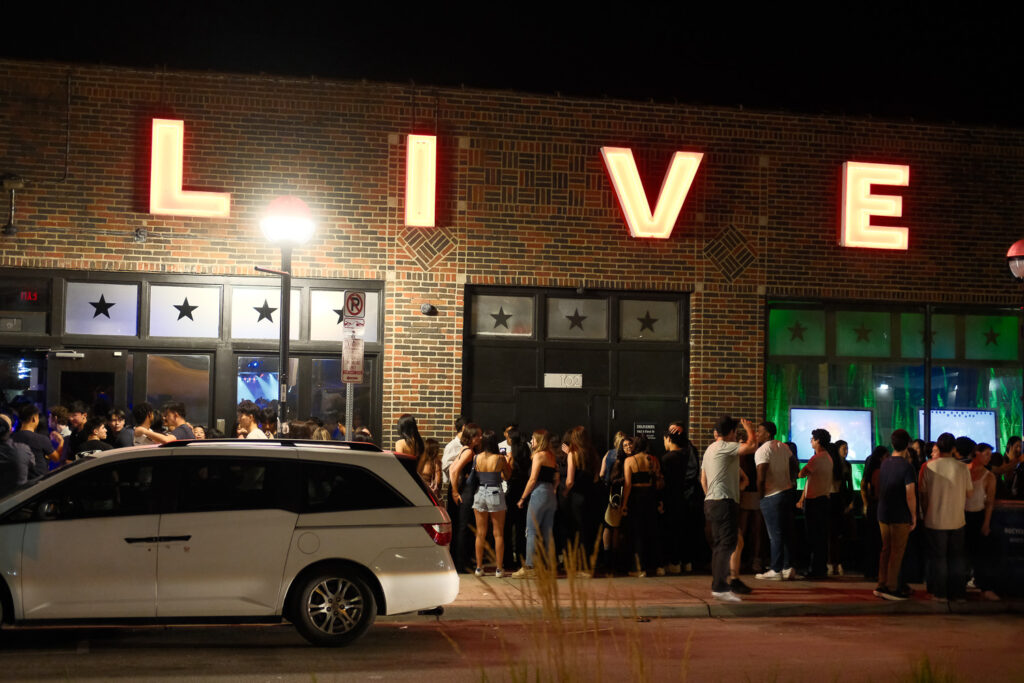 live nightclub