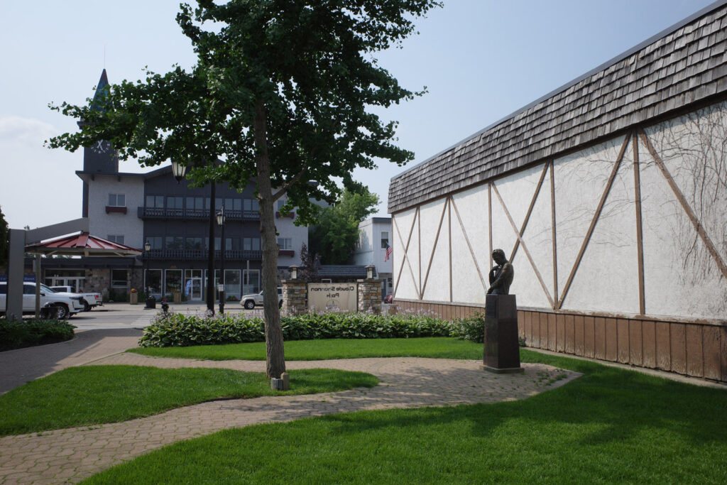 claude shannon park and exhibit