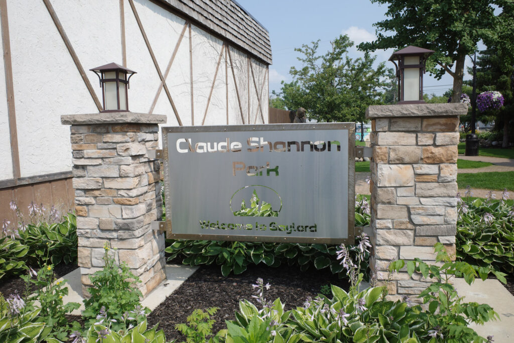 claude shannon park and exhibit