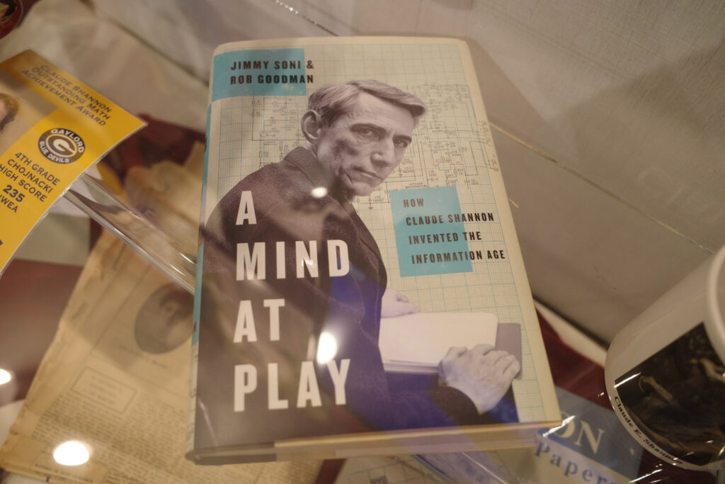 claude shannon park and exhibit