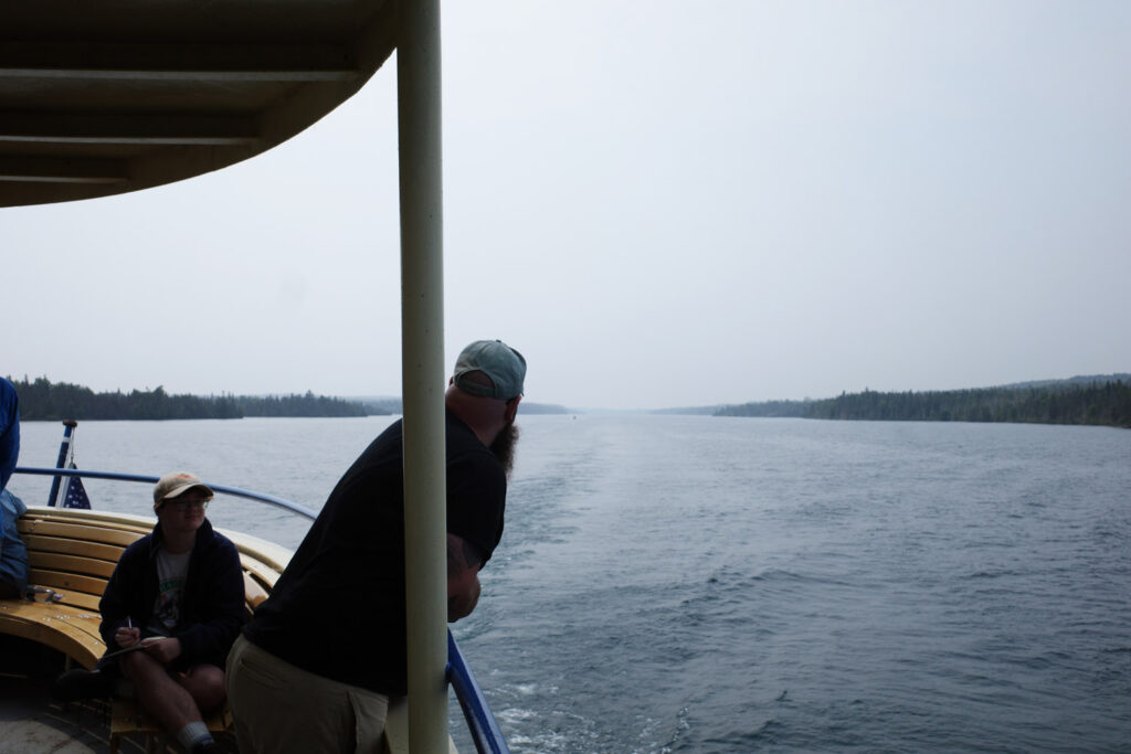 isle royale and ferry