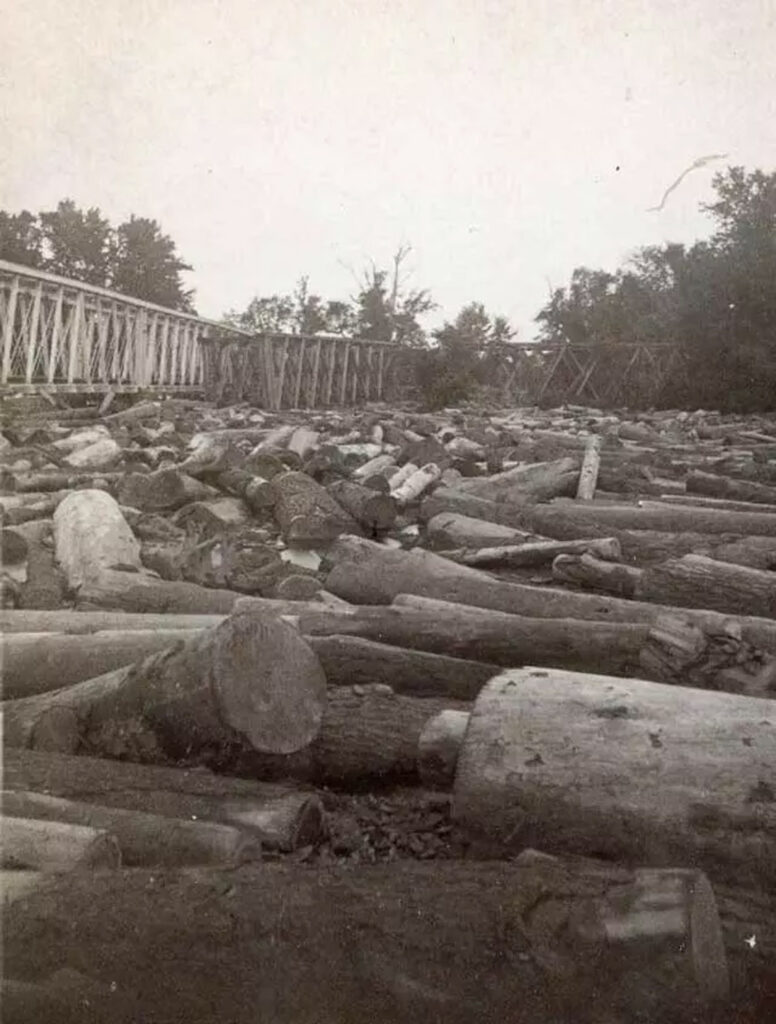 log jam
