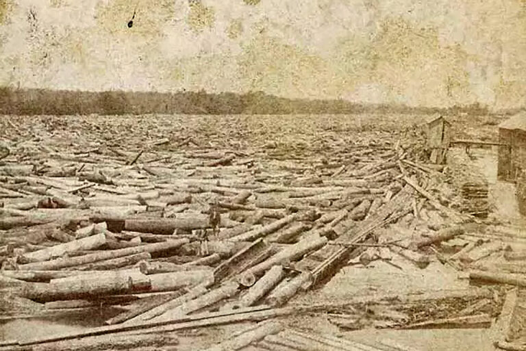 log jam