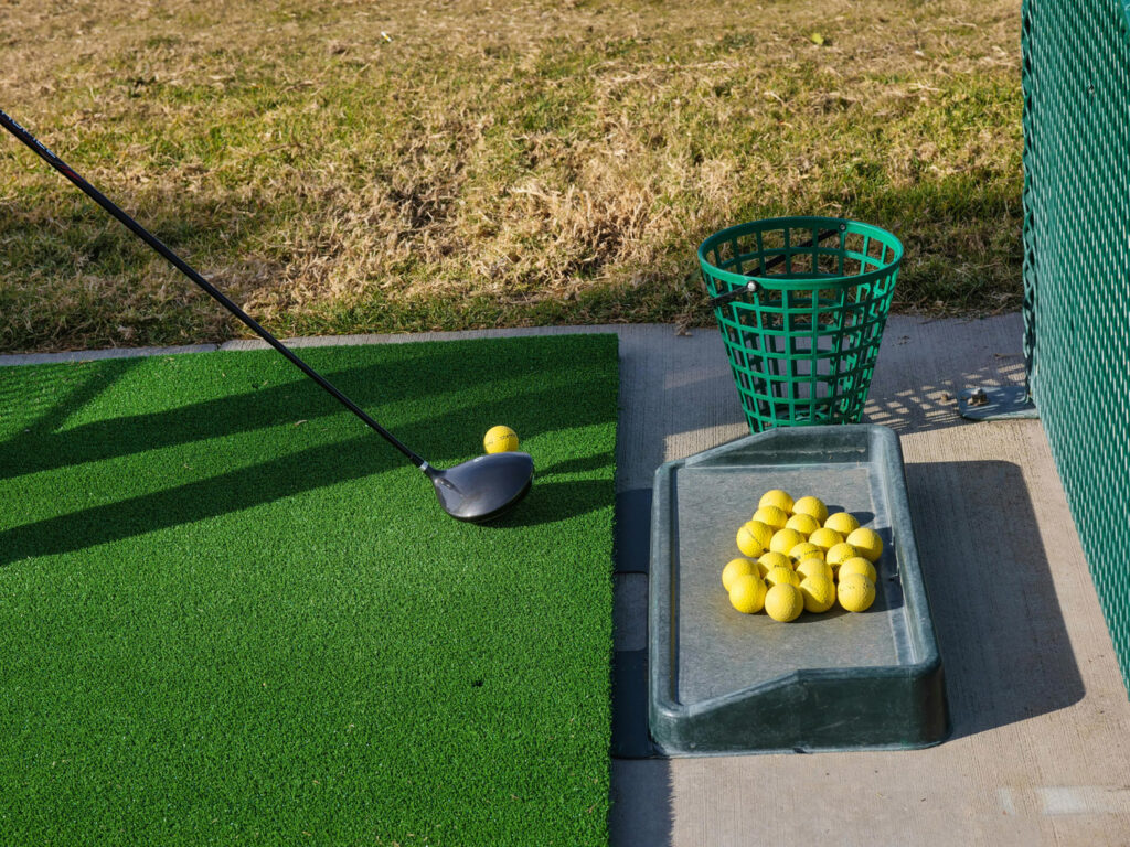 turf driving range