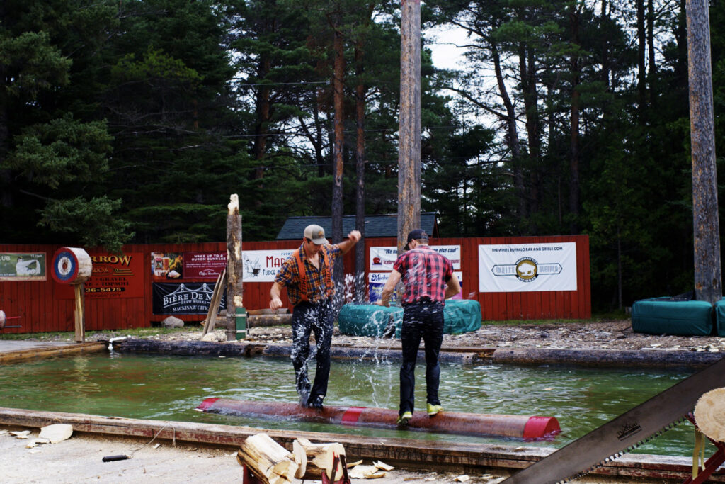 jack pine lumberjack show