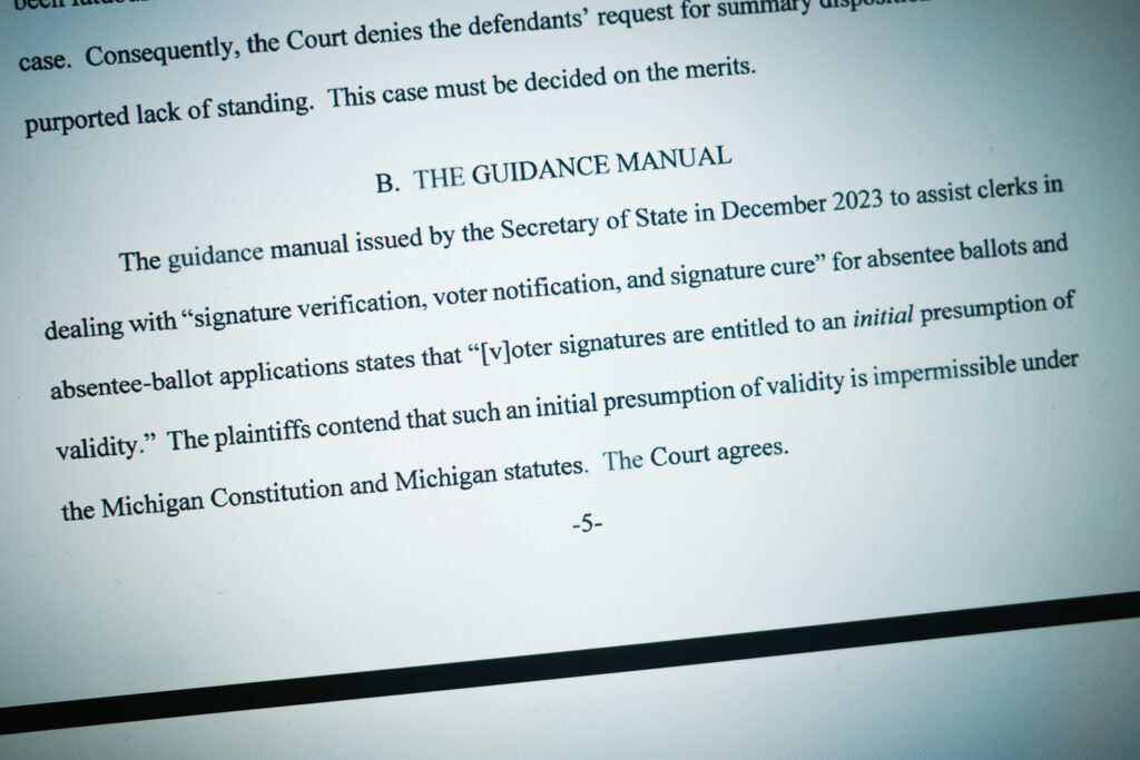 Judge Yates court ruling