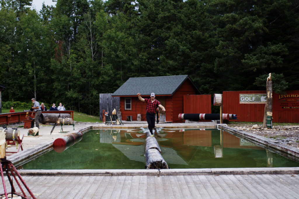 jack pine lumberjack show