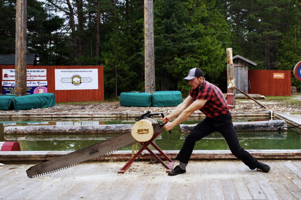 jack pine lumberjack show