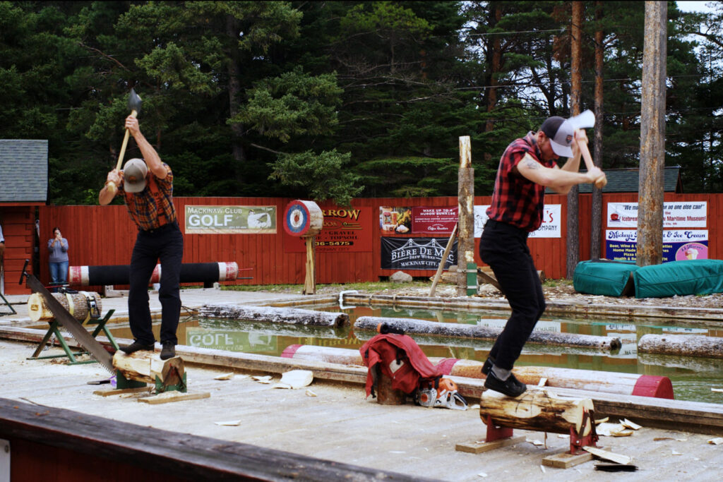jack pine lumberjack show