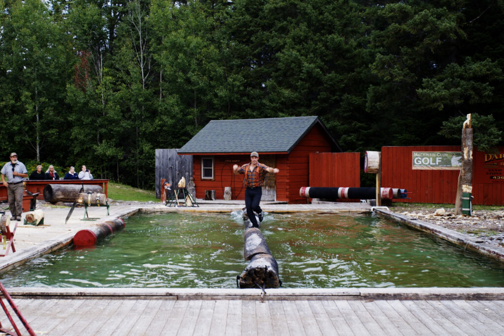 jack pine lumberjack show
