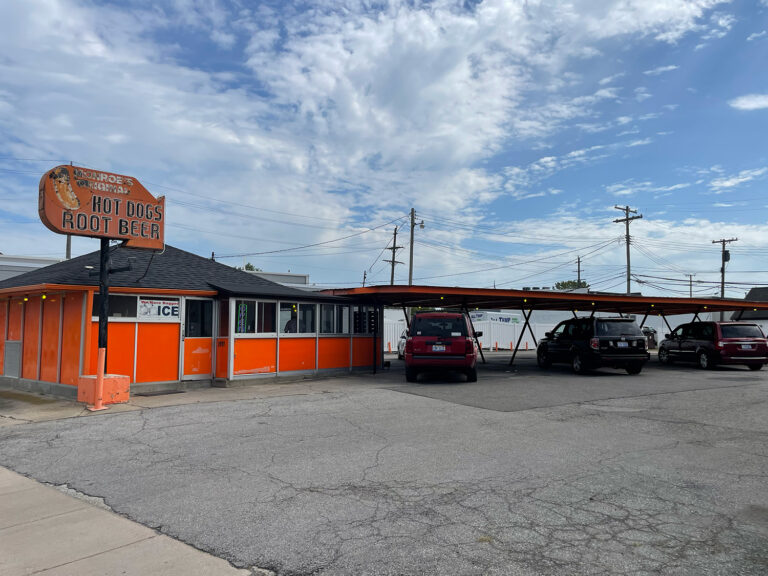 monroe style hot dogs at vince's and monroe's