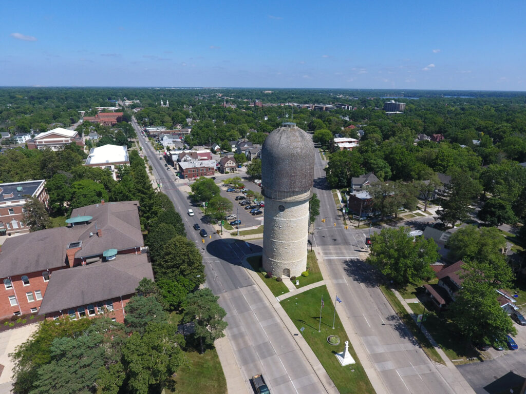 Ypsilanti water tower