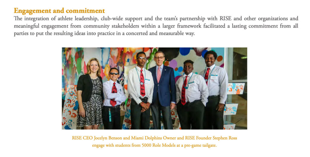 ross RISE initiative