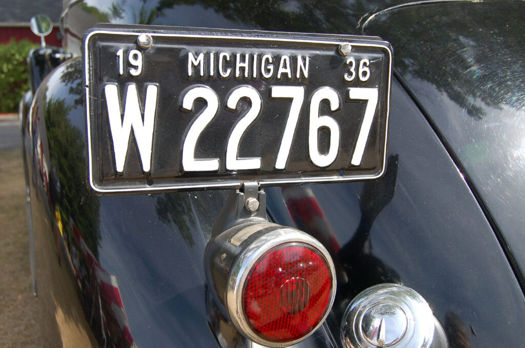 michigan license plate