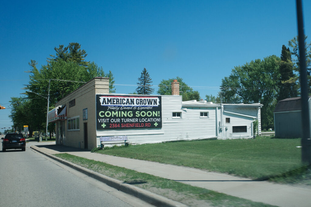cannabis dispensary sign