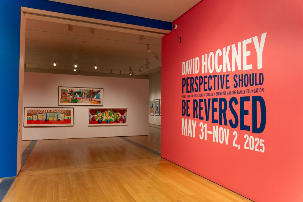 david hockney perspective should be reversed