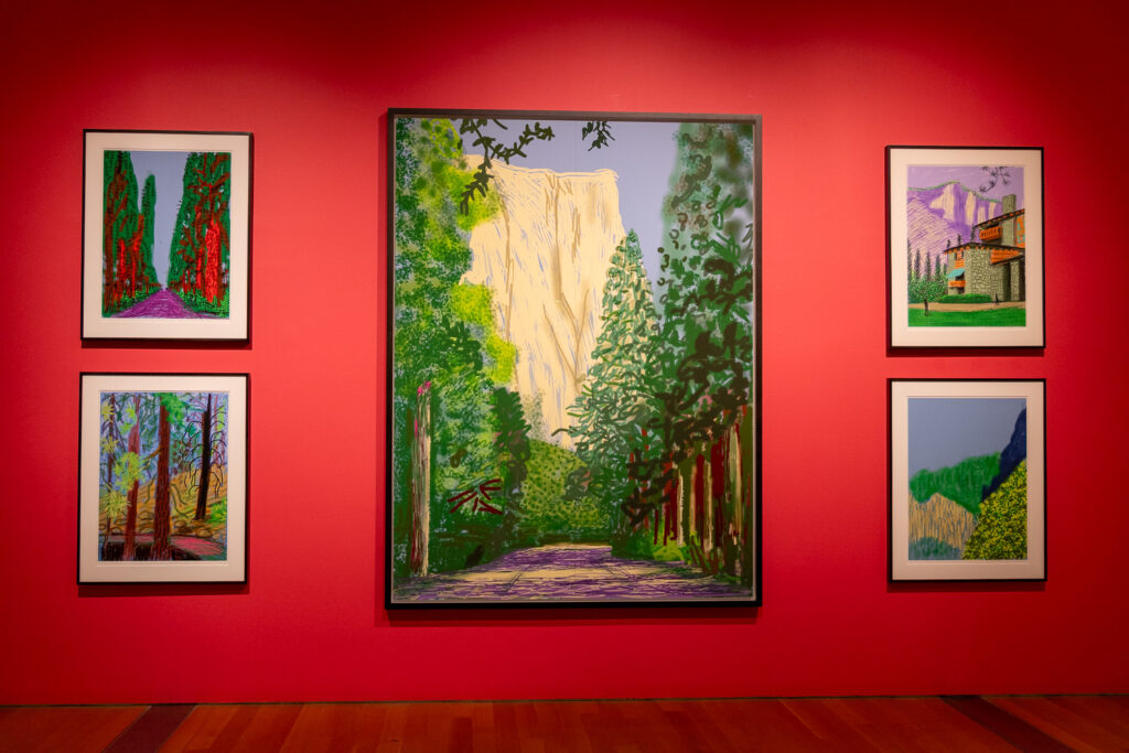 david hockney perspective should be reversed