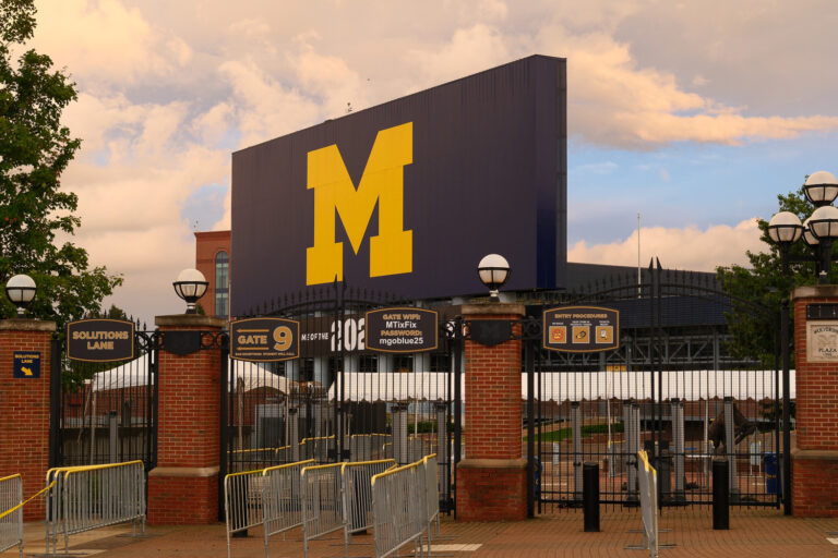 michigan stadium and walmart wolverines