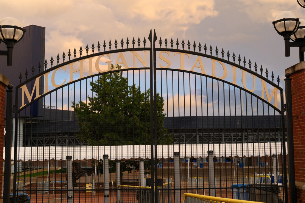 michigan stadium and walmart wolverines