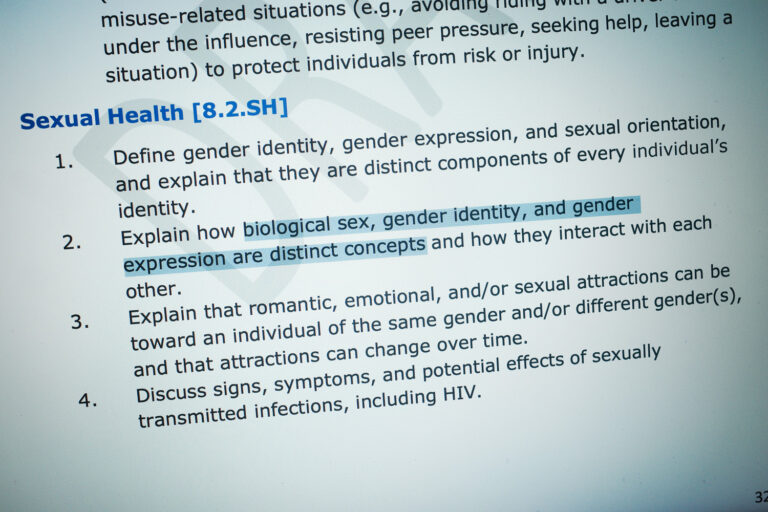 MDE sexual health guidelines