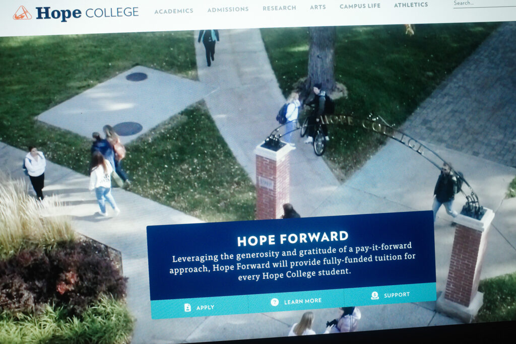 hope college website