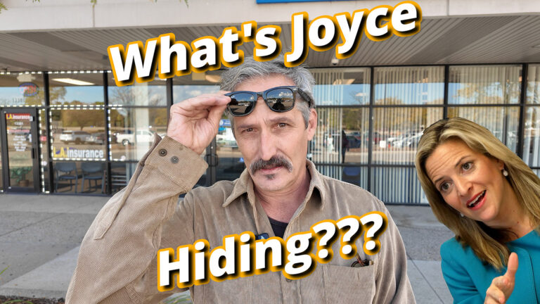 what's joyce hiding?