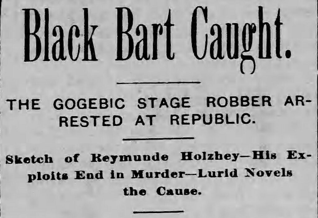 holzhey newspaper clipping