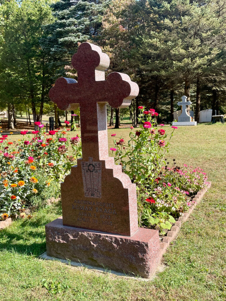 holy dormition monastery and father roman braga