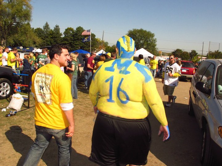 michigan stadium and walmart wolverines