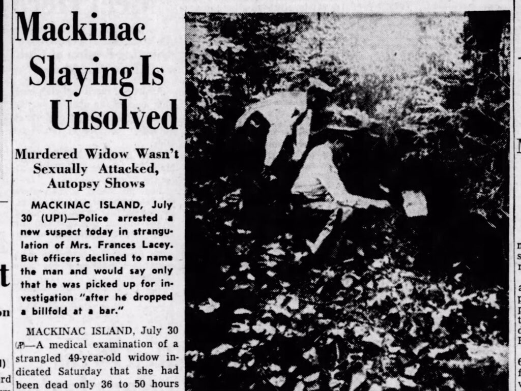 unsolved murder headline