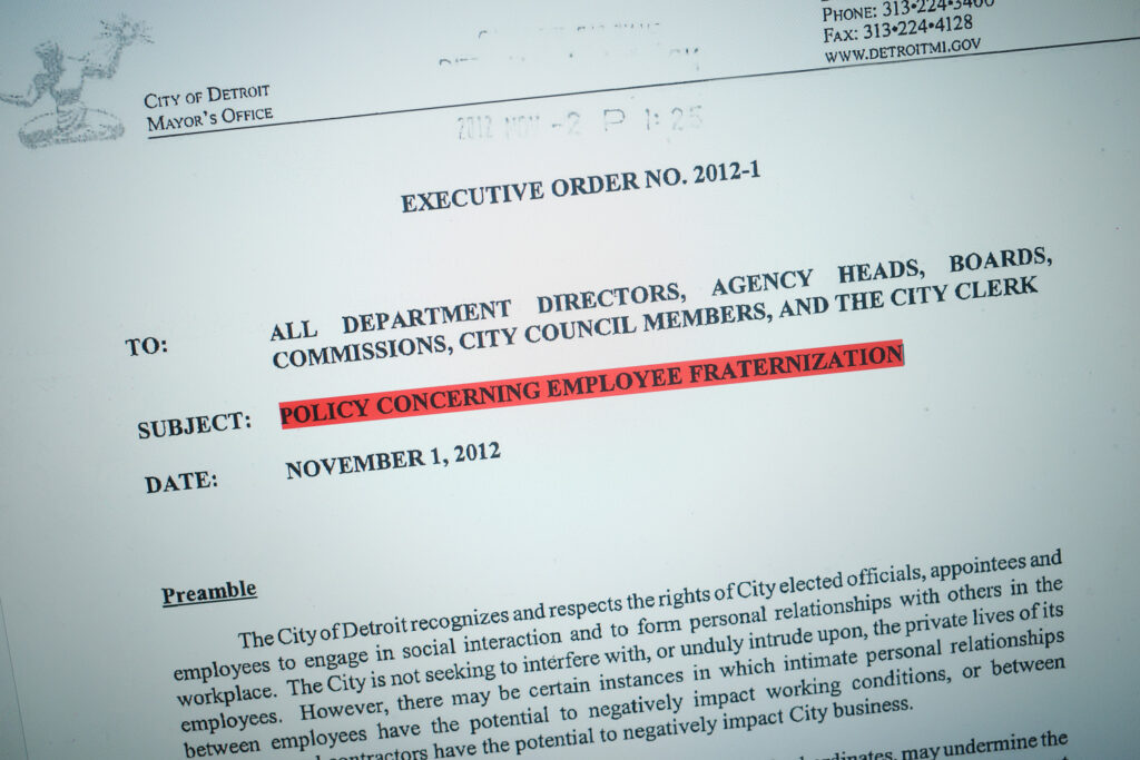detroit executive order 2012-1