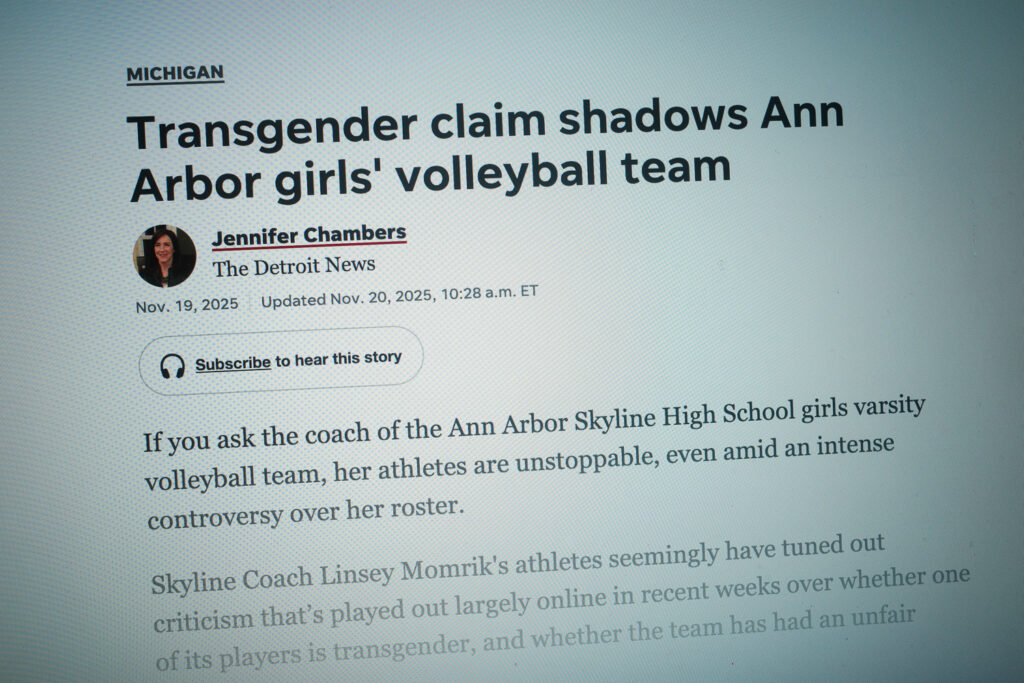 detroit news transgender headline